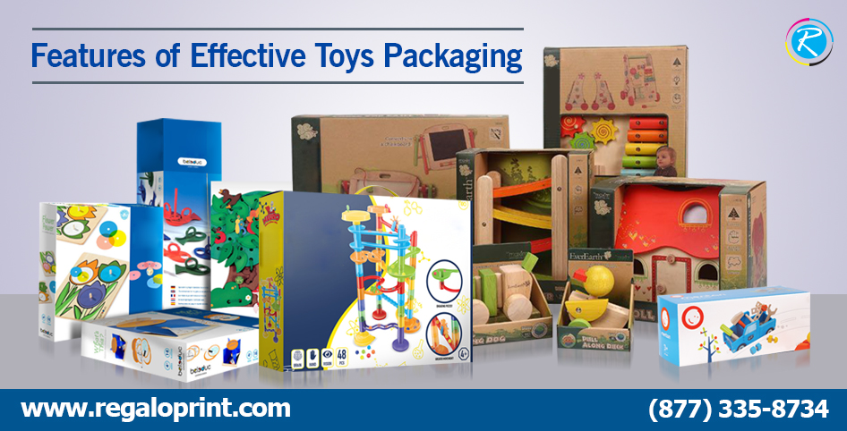 Features of Effective Toys Packaging Boxes