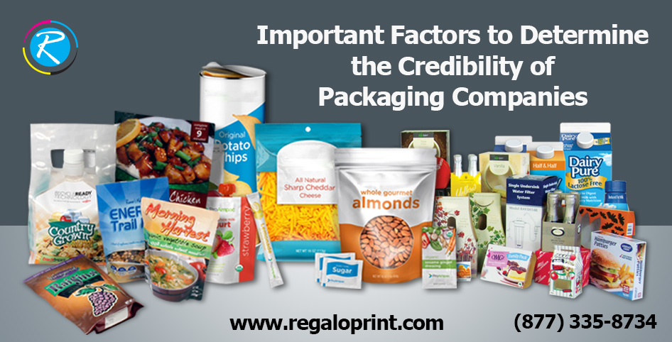 Important Factors to Determine the Credibility of Packaging Companies