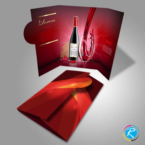 Folded brochures