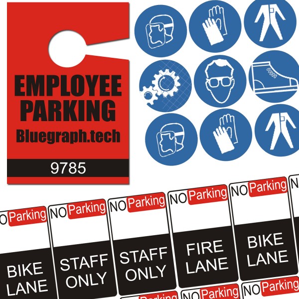 Parking Decals