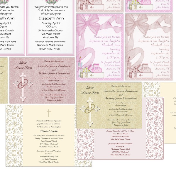 Religious Invitations